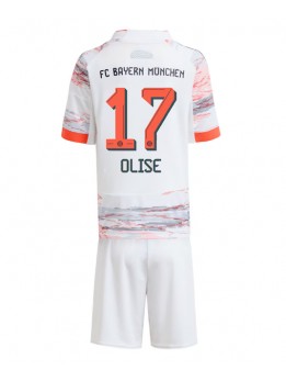 Detské Futbalové oblečenie Bayern Munich Michael Olise #17 2025-26 Krátky Rukáv - Preč (+ trenírky)